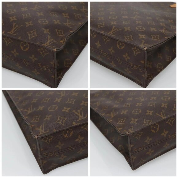 LOUIS VUITTON Monogram Sac Plat Hand Bag - Picture 16 of 16
